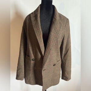 Tweed Oversized Gap Blazer Size 4